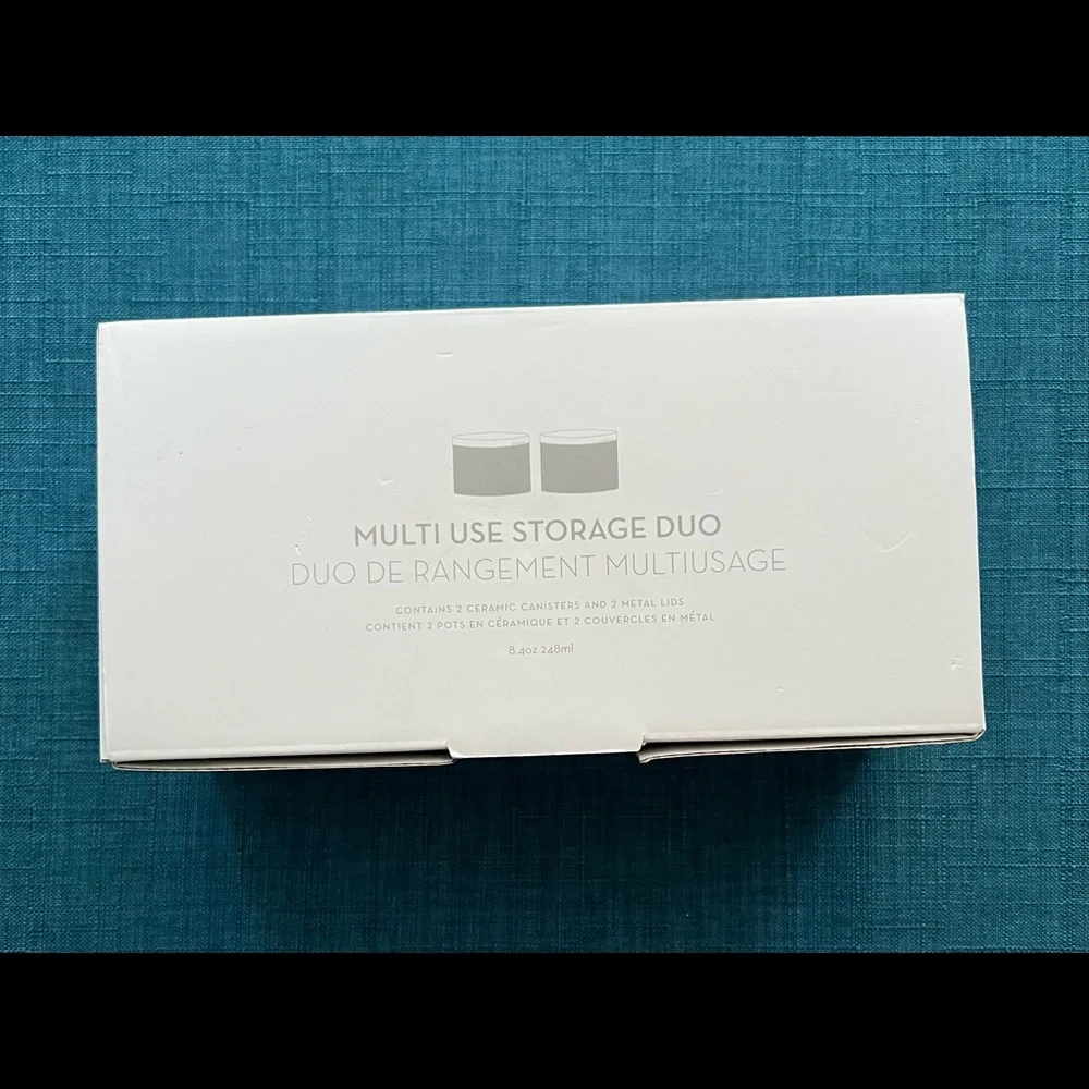 Z Gallerie Multi-Use Storage Duo - super chic- new in box